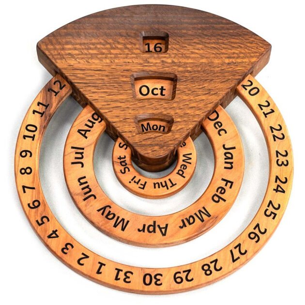 Calendrier En Bois