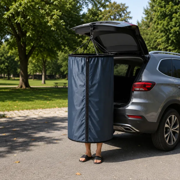 Tente de vestiaire portable - خيمة تبديل الملابس